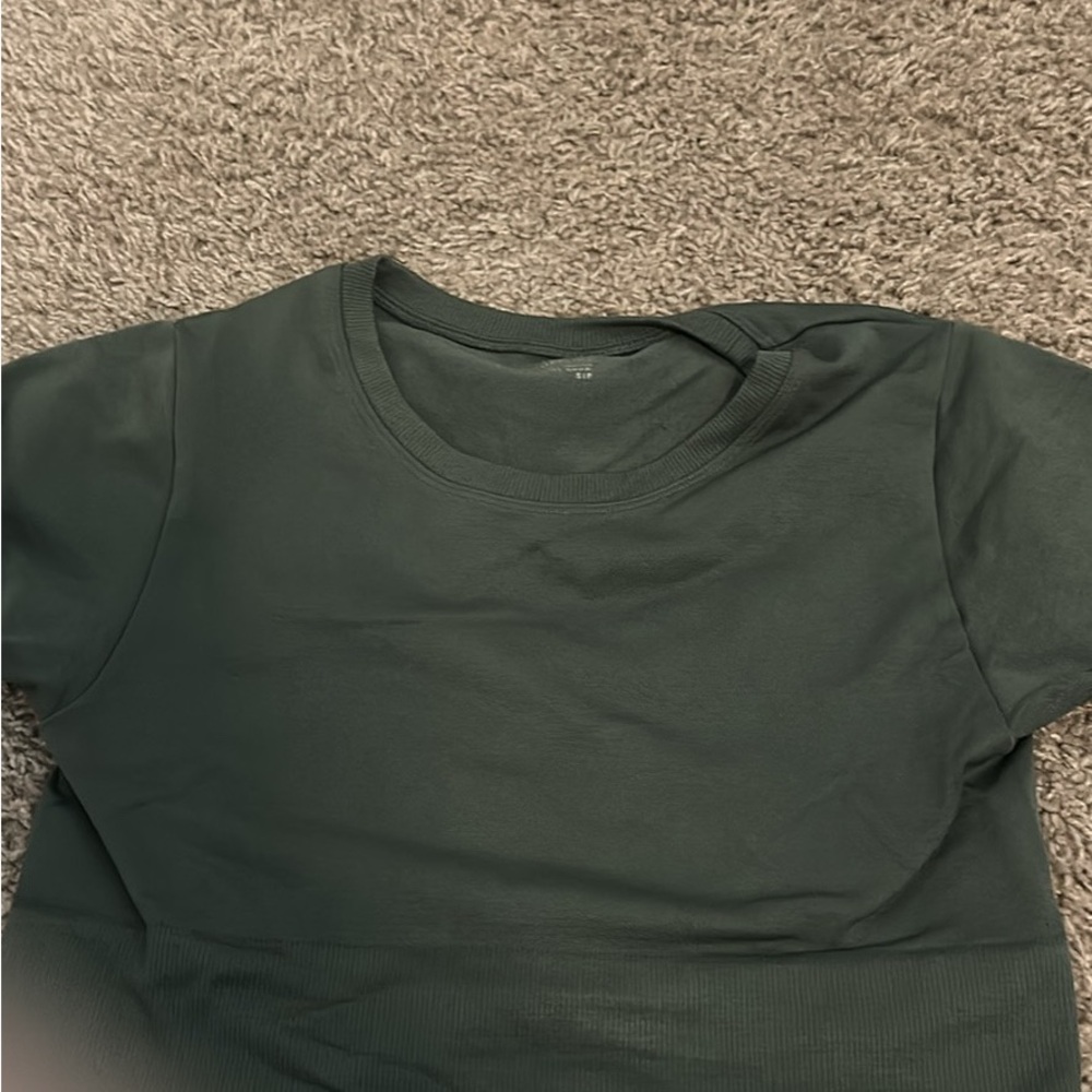 Aerie Green Short Sleeve T-Shirt
